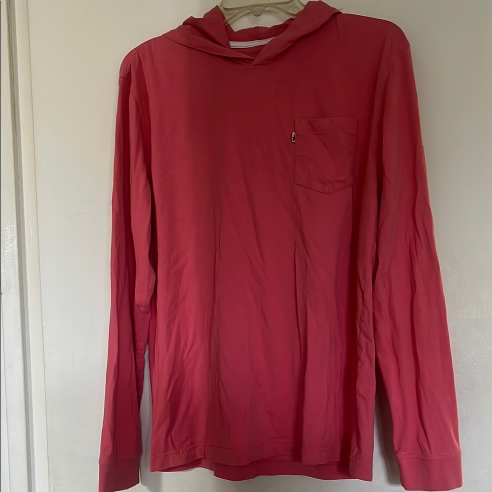 Johnnie o hooded slamon shirt